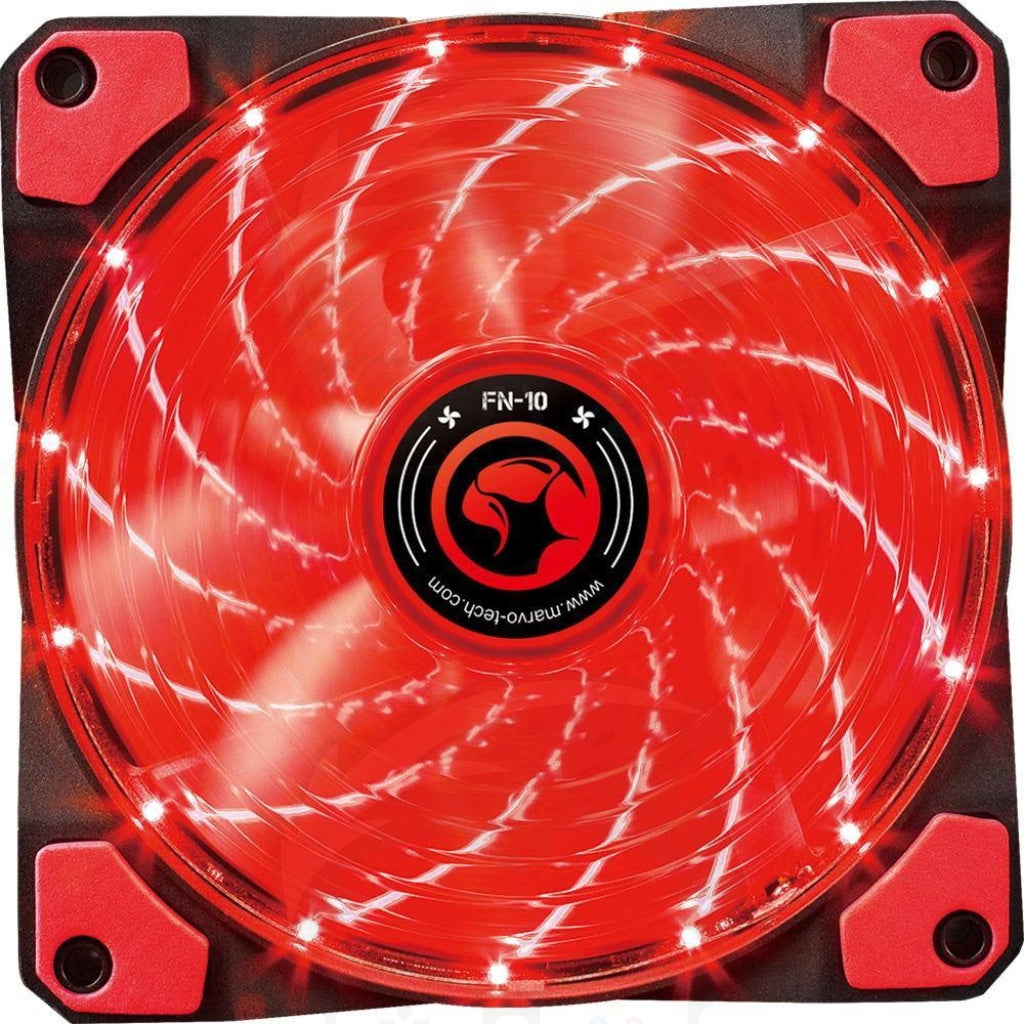 Marvo Fn-10 Fan - Red Marvo Fn-10 Fan - Red